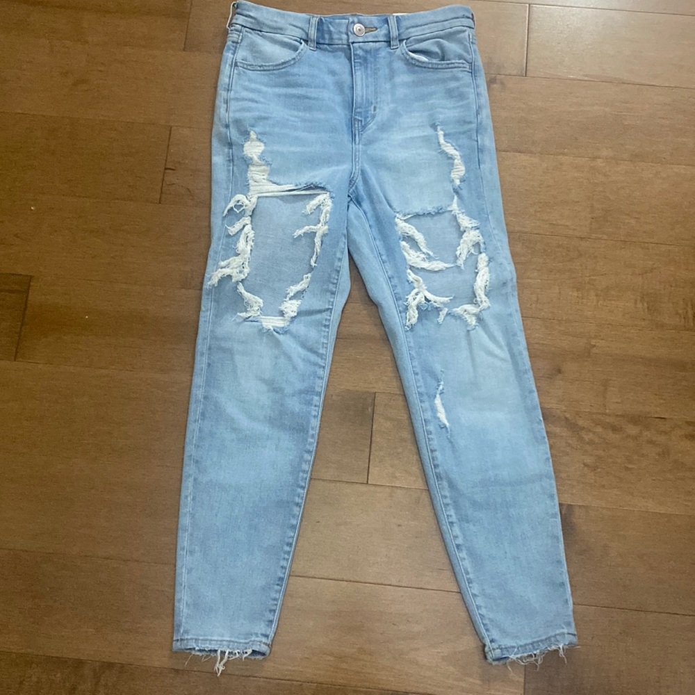 American eagle curvy high rise jagging size 8